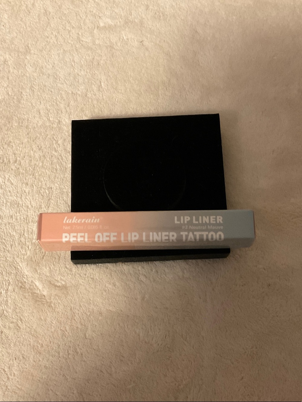Lakerain Peel Off Lip Liner Tattoo - Neutral Mauve